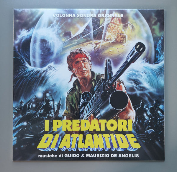 Guido And Maurizio De Angelis : I Predatori Di Atlantide (Original Motion Picture Soundtrack) (LP, Ltd, Blu)