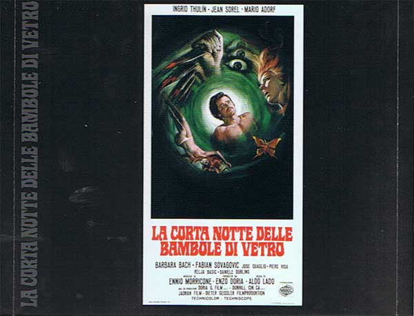 Ennio Morricone : La Corta Notte Delle Bambole Di Vetro (CD, Album, RE)