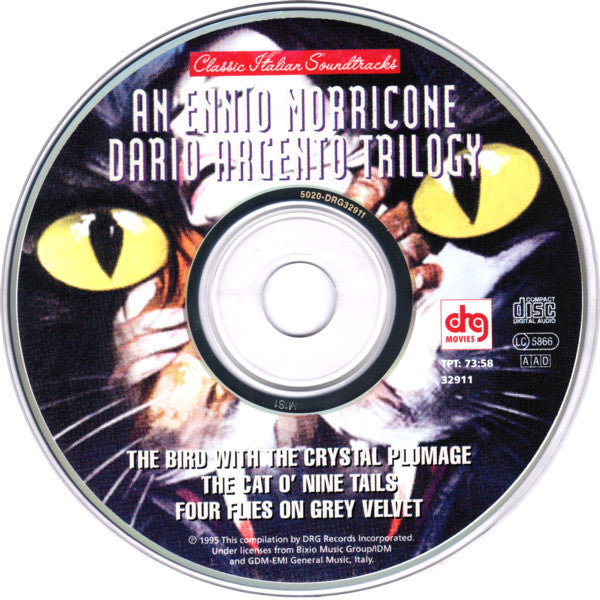 Ennio Morricone : An Ennio Morricone • Dario Argento Trilogy (CD, Comp)