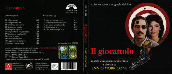 Ennio Morricone : Il Giocattolo (CD, Album, RE)