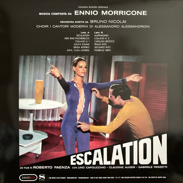 Ennio Morricone : Escalation (Colonna Sonora Originale) (LP, Album, Ltd, RE, Yel)