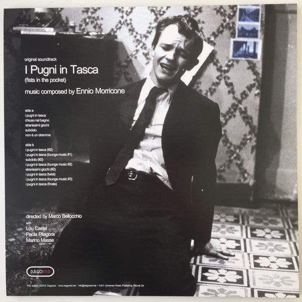 Ennio Morricone : I Pugni In Tasca (Fists In The Pocket) - Original Soundtrack (LP, Album, Ltd, Blu)