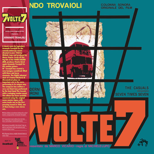 Armando Trovaioli : 7 Volte 7 (Colonna Sonora Originale Del Film) (LP, Album, Mono, Ltd, RE)