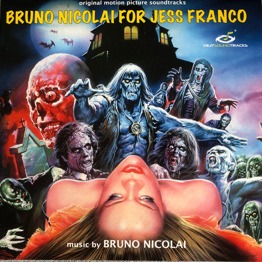 Bruno Nicolai : Bruno Nicolai For Jess Franco (Original Motion Picture Soundtracks) (2xLP, Ltd, Smplr, 180)