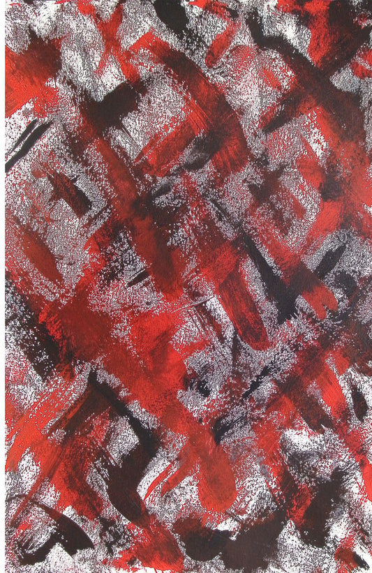FrankenKlein by Joe Wallace Abstract Art print on Stretched Canvas 12x18