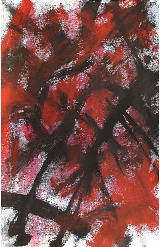 Frankfurt Trigger by Joe Wallace Abstract Art print on Stretched Canvas 12x18