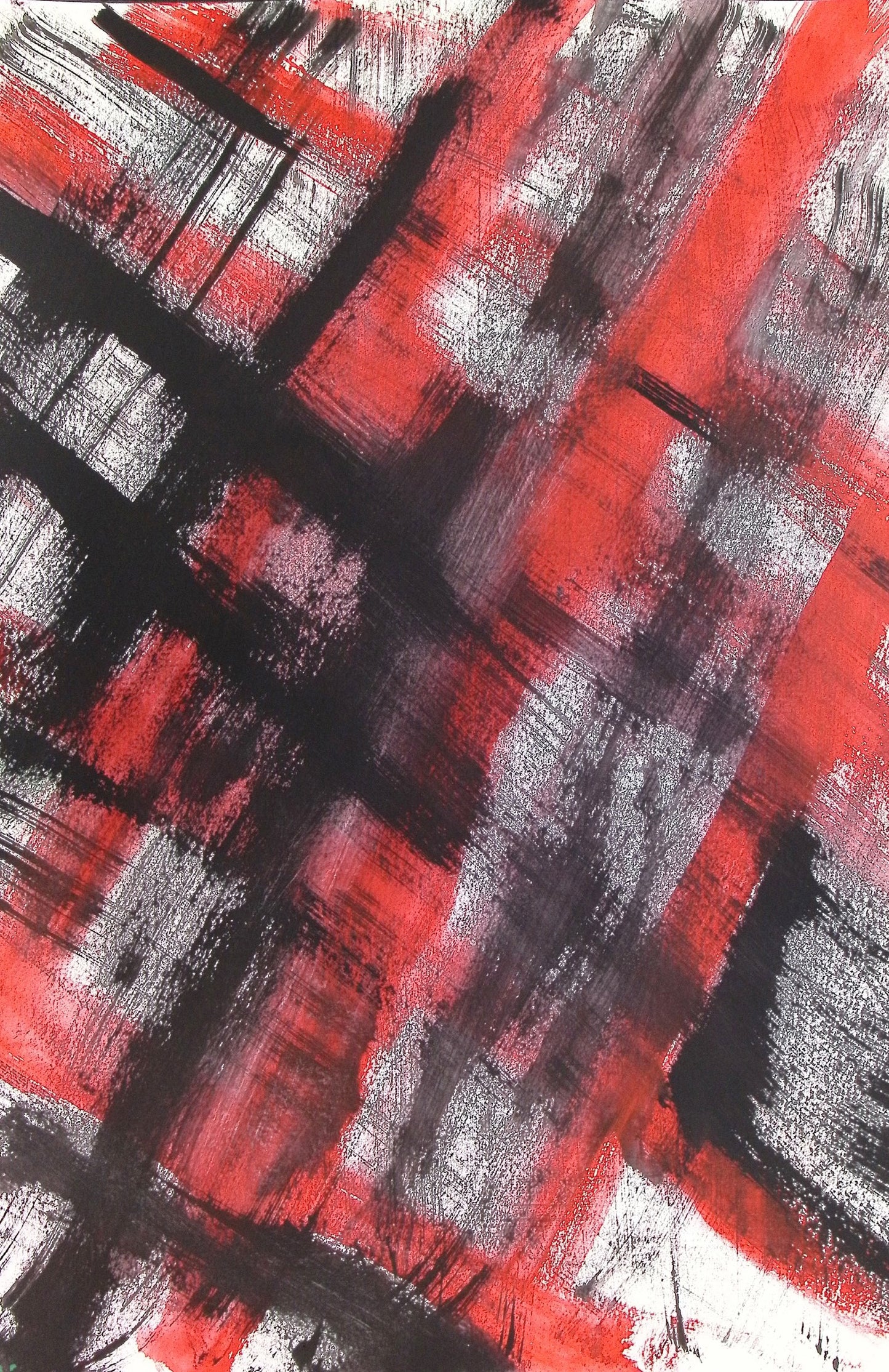 Archon by Joe Wallace Abstract Art print on Stretched Canvas 12x18
