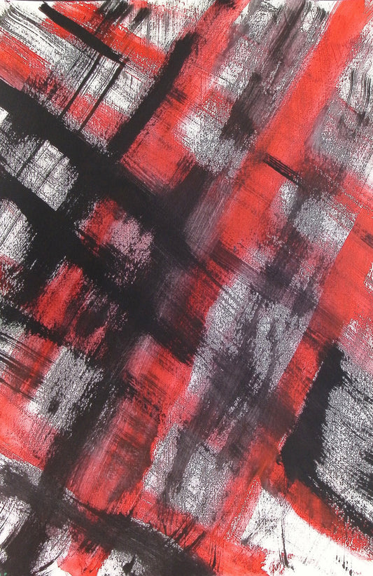 Archon by Joe Wallace Abstract Art print on Stretched Canvas 12x18